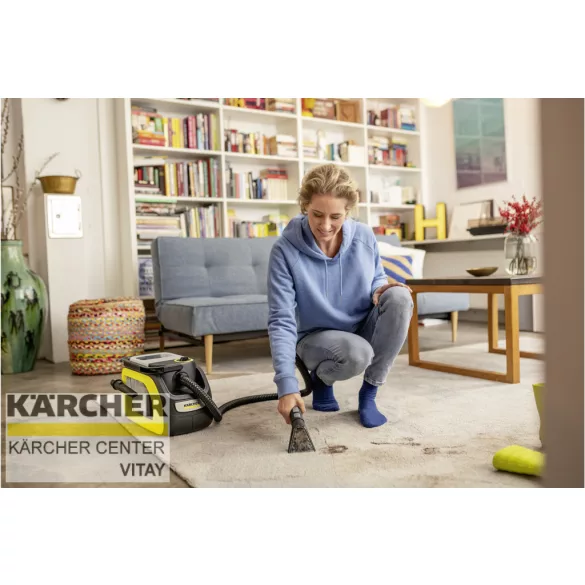 KÄRCHER SE 3-18 Compact Akkumulátoros szőnyeg- és kárpittisztító (akkumulátor nélkül)