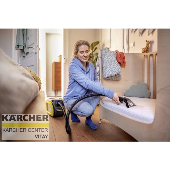 KÄRCHER SE 3-18 Compact Akkumulátoros szőnyeg- és kárpittisztító (akkumulátor nélkül)