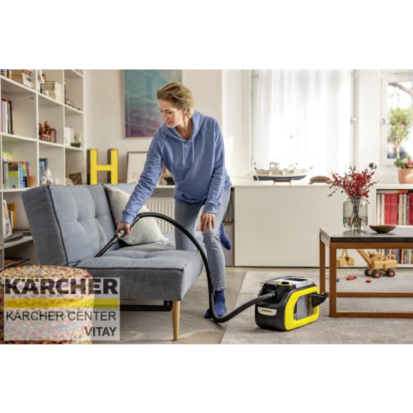 KÄRCHER SE 3-18 Compact Akkumulátoros szőnyeg- és kárpittisztító (akkumulátor nélkül)