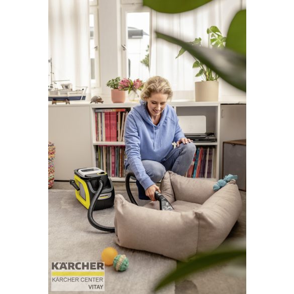 KÄRCHER SE 3-18 Compact Akkumulátoros szőnyeg- és kárpittisztító (akkumulátor nélkül)