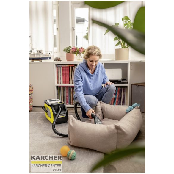 KÄRCHER SE 3-18 Compact Akkumulátoros szőnyeg- és kárpittisztító (akkumulátor nélkül)