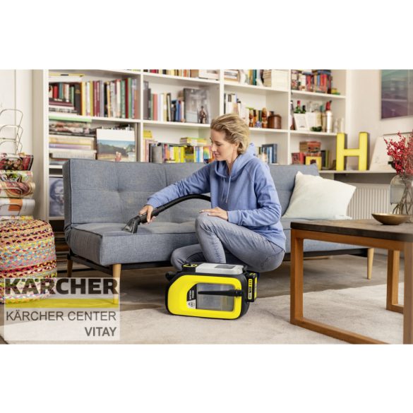 KÄRCHER SE 3-18 Compact Akkumulátoros szőnyeg- és kárpittisztító szett