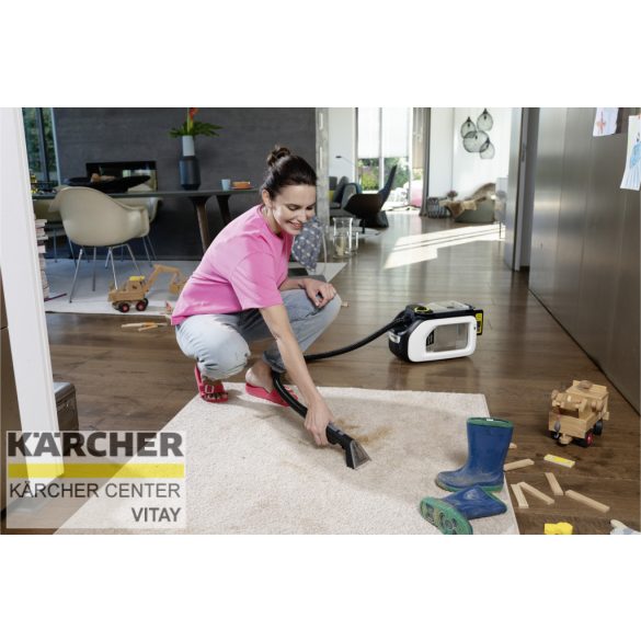 KÄRCHER SE 3-18 Compact Home Akkumulátoros szőnyeg- és kárpittisztító (akkumulátor nélkül)