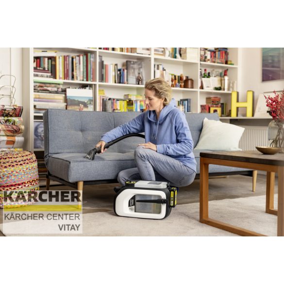KÄRCHER SE 3-18 Compact Home Akkumulátoros szőnyeg- és kárpittisztító (akkumulátor nélkül)