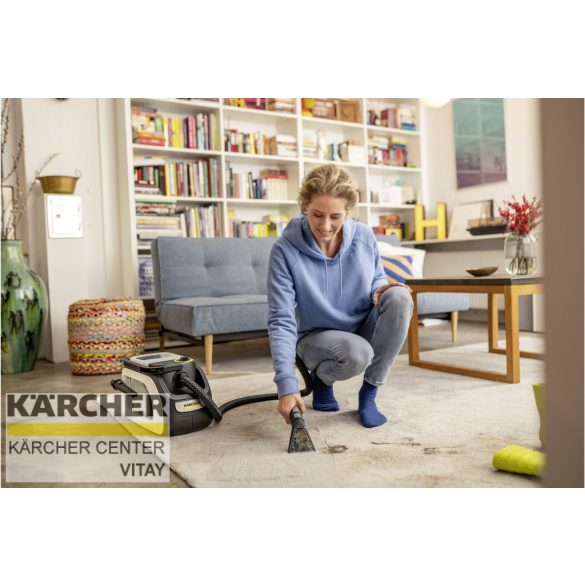 KÄRCHER SE 3-18 Compact Home Battery Set akkumulátoros szőnyeg-és kárpittisztító szett