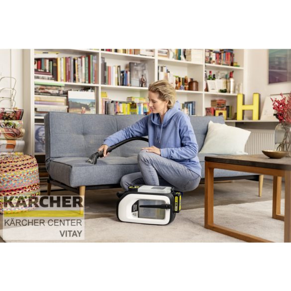 KÄRCHER SE 3-18 Compact Home Battery Set akkumulátoros szőnyeg-és kárpittisztító szett