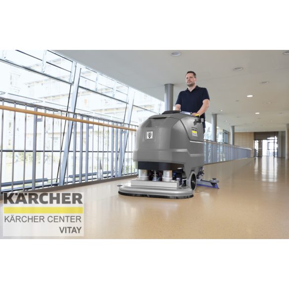 Kärcher BD 80/100 W Classic Bp padlótisztító berendezés