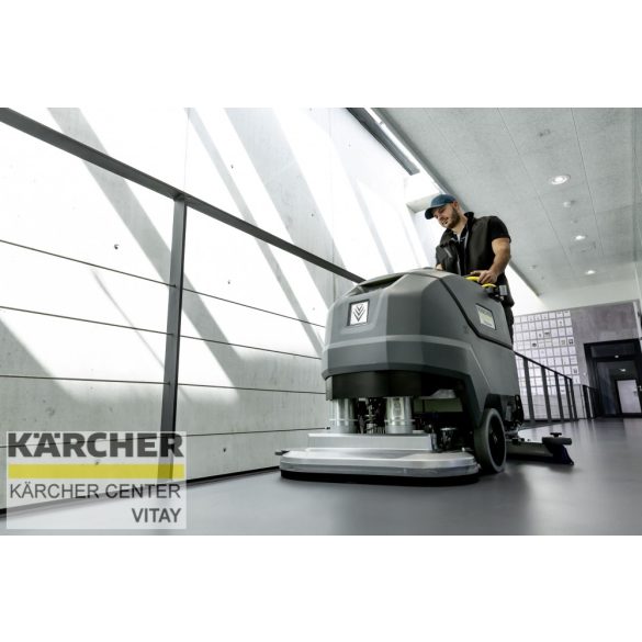 KÄRCHER BD 70/75 W Classic Bp (115 Ah)padlótisztító berendezés