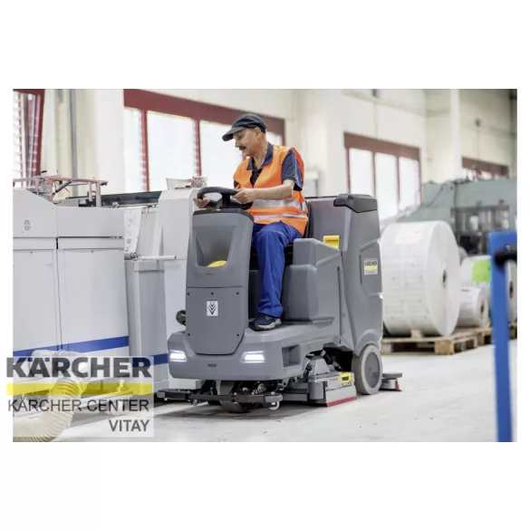 KÄRCHER B 110 R Bp Classic +R75 ráülős padlótisztító