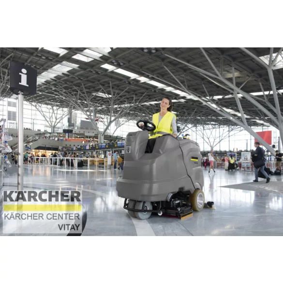 KÄrcher B 150 R Bp + D90 felülős padlótisztító