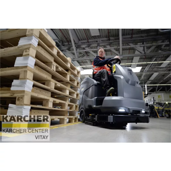 KÄRCHER B 220 R Bc + D90 felülős padlótisztító