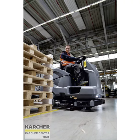 KÄRCHER B 220 R Bc + D90 felülős padlótisztító