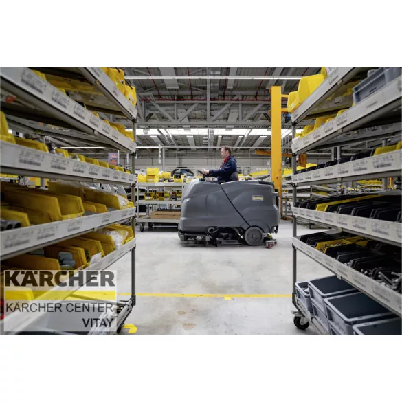 KÄRCHER B 220 R Bc + D90 felülős padlótisztító