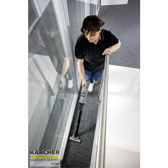 KÄRCHER LVS 1/1 Bp akkumulátoros álló porszívó (akkumulátor nélkül)