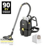 KÄRCHER BVL 3/1 Bp Anniversary Edition akkumulátoros háti porszívó (akkumulátor nélkül) (10 db porzsákkal) KÄRCHER BVL 3/1 Bp Anniversary Edition akkumulátoros háti porszívó (akkumulátor nélkül) (10 db porzsákkal)