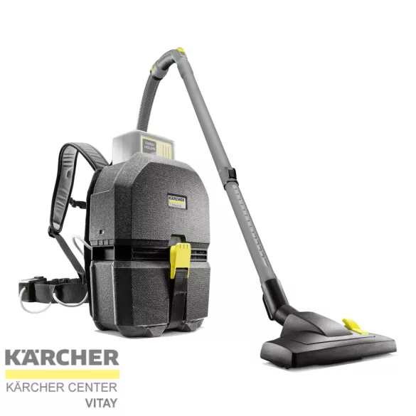 KÄRCHER BVL 3/1 Bp Go!Further akkumulátoros háti porszívó (akkumulátor nélkül)