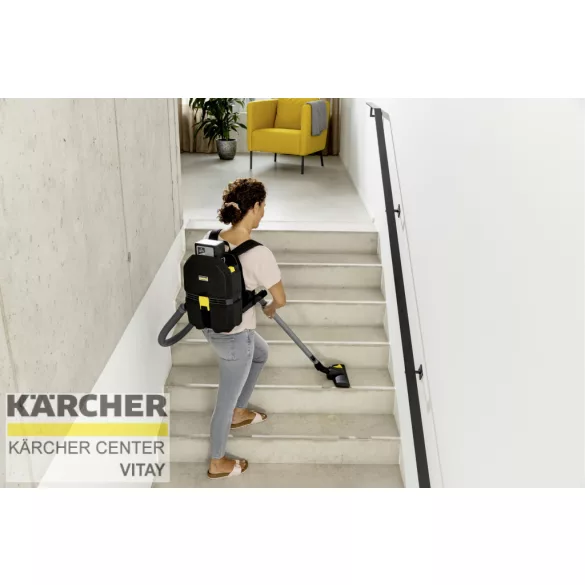 KÄRCHER BVL 3/1 Bp Go!Further akkumulátoros háti porszívó (akkumulátor nélkül)