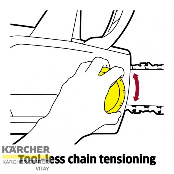 KÄRCHER CNS 18-30 Akkumulátoros láncfűrész (akkumulátor nélkül)