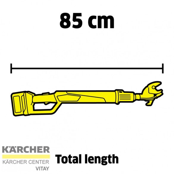 KÄRCHER TLO 18-32 Akkumulátoros ágvágó (akkumulátor nélkül)