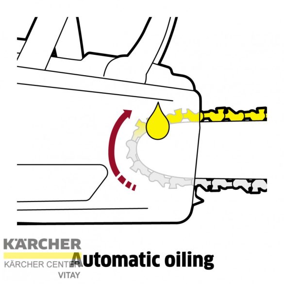 KÄRCHER CNS 36-35 Akkumulátoros láncfűrész (akkumulátor nélkül)