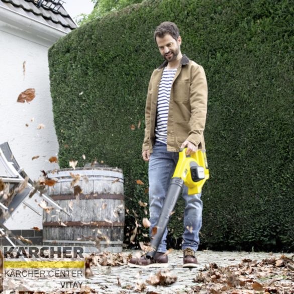 KÄRCHER LBL 2 Akkumulátoros lombfúvó készlet (akkumulátorral és töltővel)