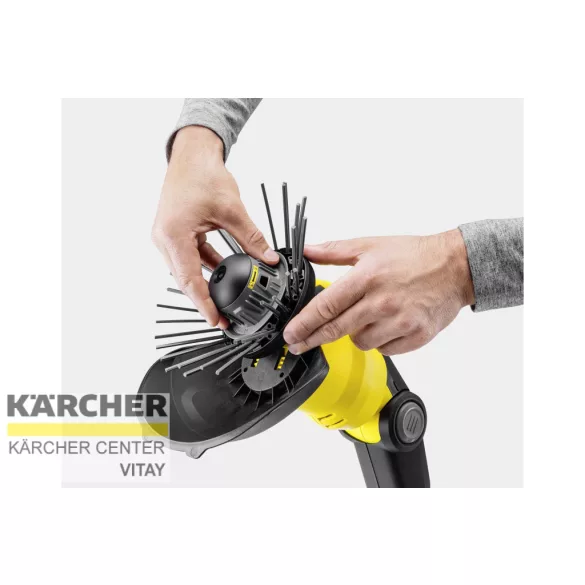 KÄRCHER WRE 18-55 akkumulátoros gyomseprő (akkumulátor nélkül)