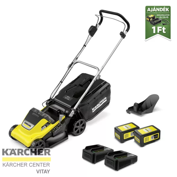 KÄRCHER LMO 4-18 Dual Battery Set akkumulátoros fűnyíró