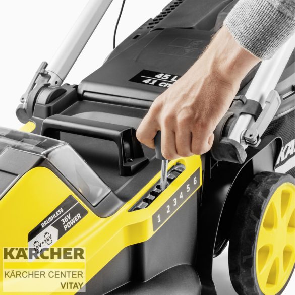 KÄRCHER LMO 5-18 Dual Battery Set akkumulátoros fűnyíró