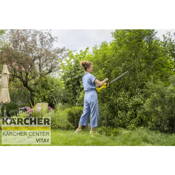 KÄRCHER HGE 3-18 akkumulátoros sövényvágó (akkumulátor nélkül)