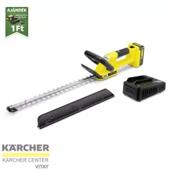 KÄRCHER HGE 3-18 akkumulátoros sövényvágó szett 