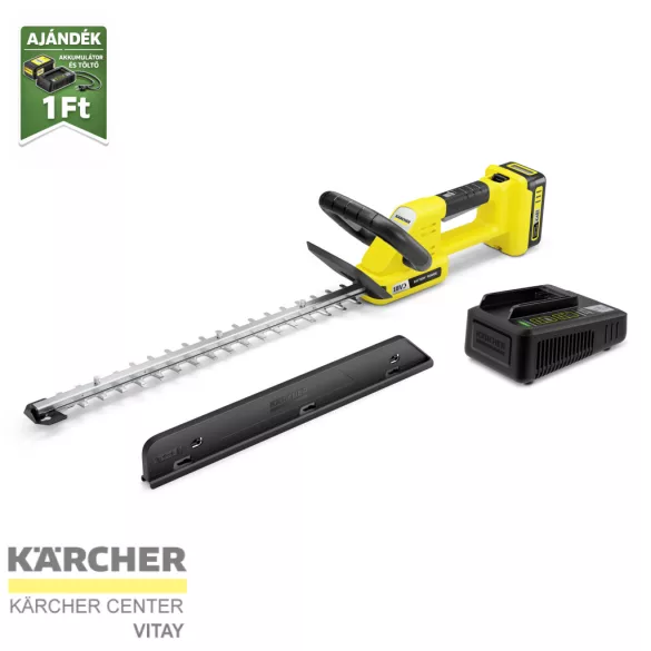 KÄRCHER HGE 3-18 akkumulátoros sövényvágó szett 