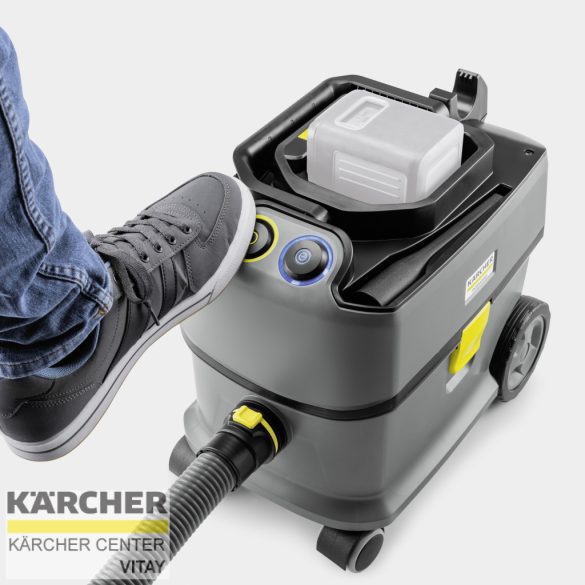 KÄRCHER T 10/1 Bp Adv HEPA akkumulátoros száraz porszívó (akkumulátor nélkül)
