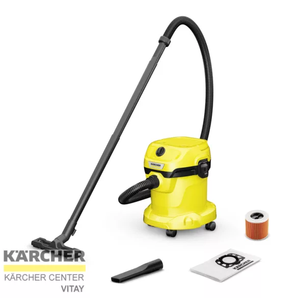 KÄRCHER WD 2 Plus V-15/4/18 többfunkciós porszívó