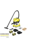 KÄRCHER WD 4-18 S Dual Battery Set V-20/22 akkumulátoros többfunkciós porszívó