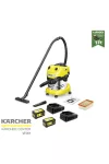 KÄRCHER WD 4-18 S Dual Battery Set V-20/22 akkumulátoros többfunkciós porszívó