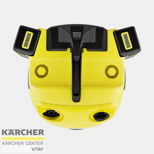 KÄRCHER WD 4-18 S Dual Battery Set V-20/22 akkumulátoros többfunkciós porszívó