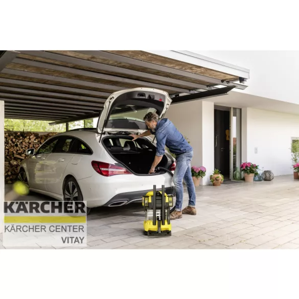 KÄRCHER WD 4-18 S Dual Battery Set V-20/22 akkumulátoros többfunkciós porszívó