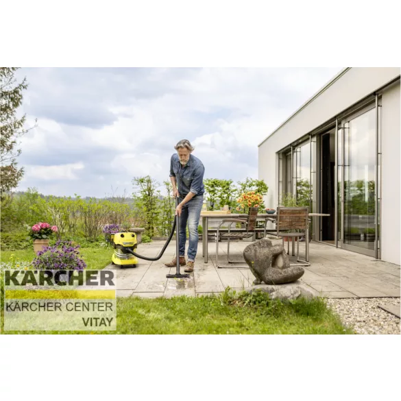KÄRCHER WD 4-18 S Dual Battery Set V-20/22 akkumulátoros többfunkciós porszívó