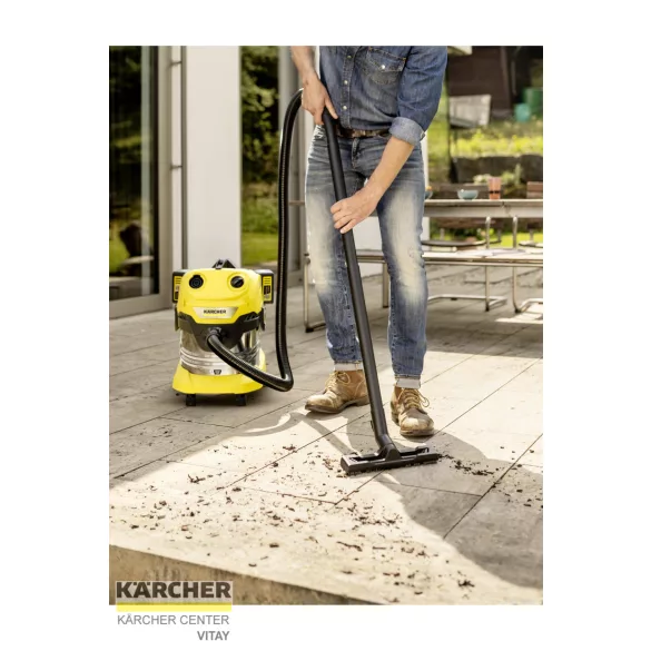 KÄRCHER WD 4-18 S Dual Battery Set V-20/22 akkumulátoros többfunkciós porszívó