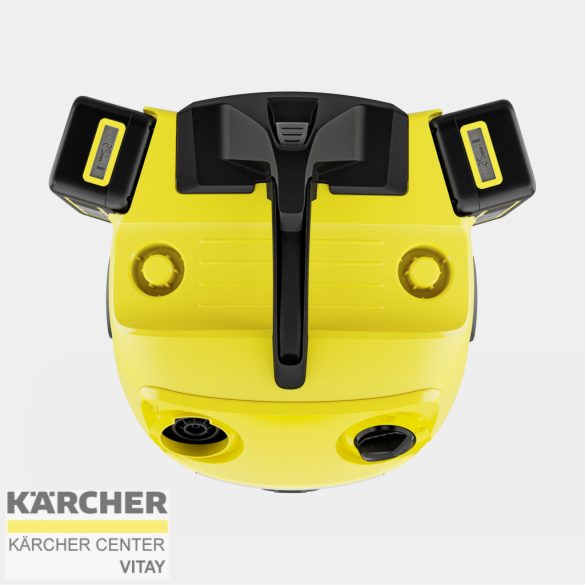 KÄRCHER WD 4-18 S Dual Battery Set V-20/22 akkumulátoros többfunkciós porszívó