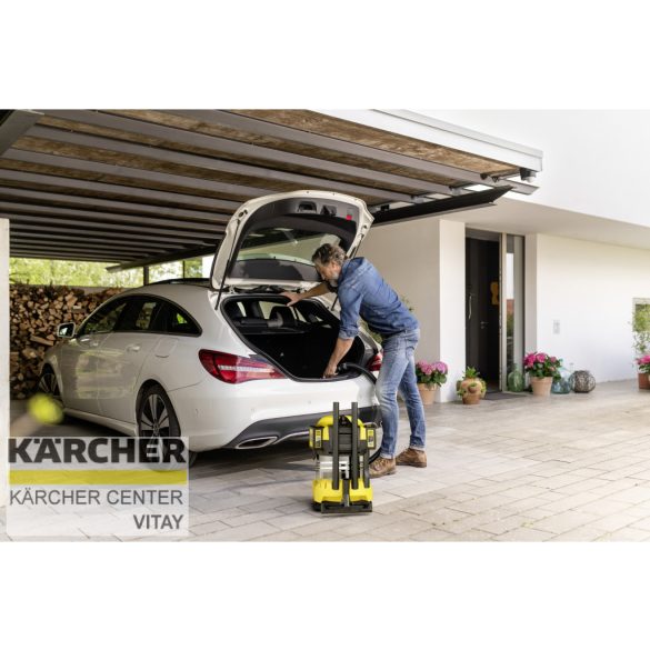 KÄRCHER WD 4-18 S Dual Battery Set V-20/22 akkumulátoros többfunkciós porszívó