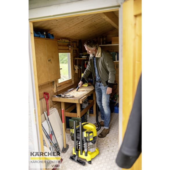 KÄRCHER WD 4-18 S Dual Battery Set V-20/22 akkumulátoros többfunkciós porszívó