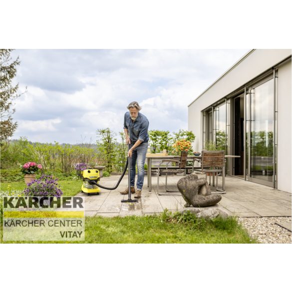 KÄRCHER WD 4-18 S Dual Battery Set V-20/22 akkumulátoros többfunkciós porszívó