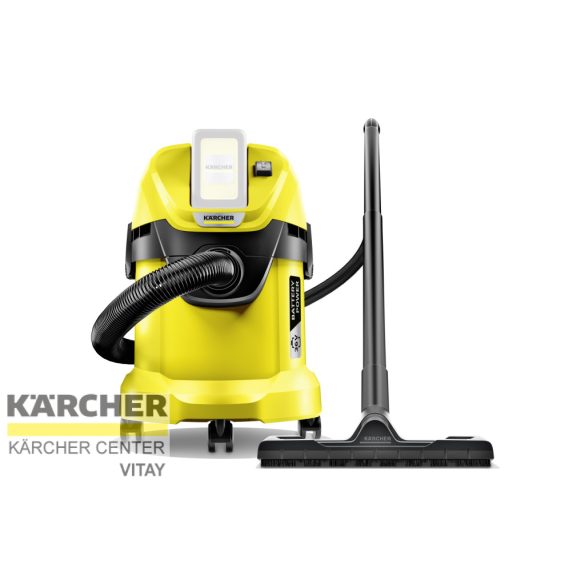 KÄRCHER WD 3 Akkumulátoros többfunkciós porszívó (akkumulátor nélkül)