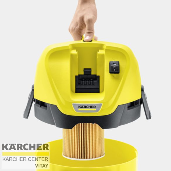 KÄRCHER WD 3 Akkumulátoros többfunkciós porszívó (akkumulátor nélkül)