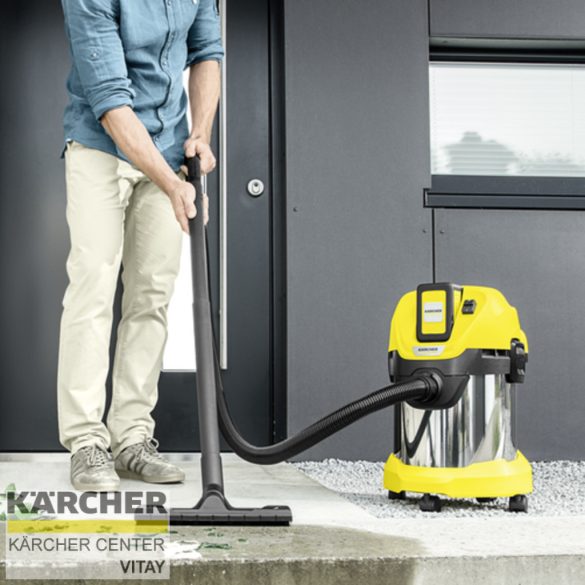 KÄRCHER WD 3 Premium Akkumulátoros többfunkciós porszívó (akkumulátor nélkül)