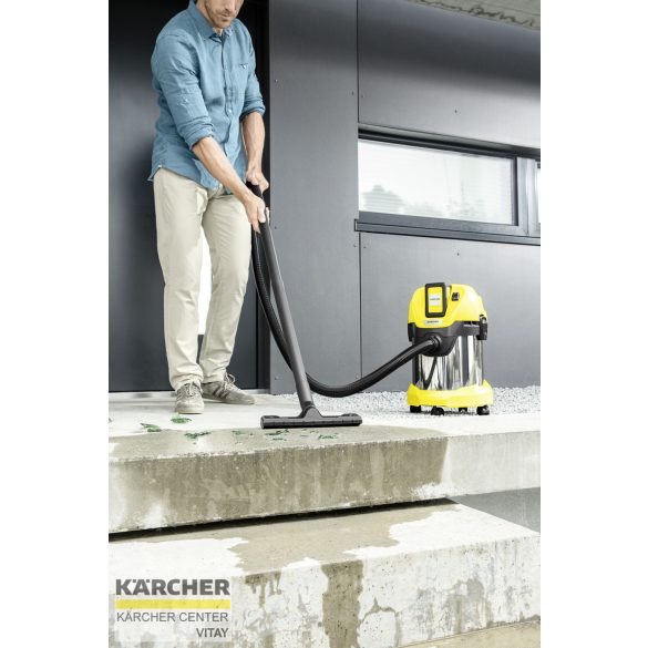 KÄRCHER WD 3 Premium Akkumulátoros többfunkciós porszívó (akkumulátor nélkül)