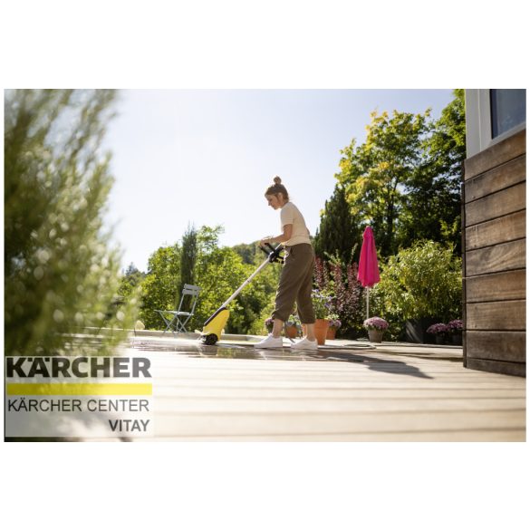 KÄRCHER PCL 3-18 akkumulátoros terasztisztító 