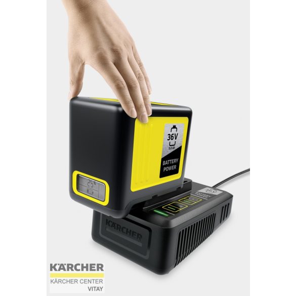 KÄRCHER 36 V-os Gyorstöltő
