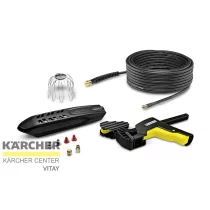 KÄRCHER Ereszcsatorna- és csőtisztító készlet (20 m)